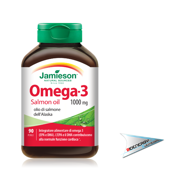 Jamieson-OMEGA 3 SALMON OIL (Conf. 90 perle da 1000 mg)     